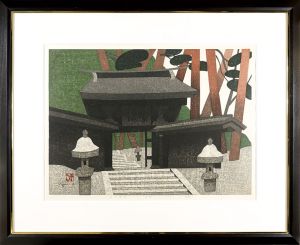 斎藤清「虚空蔵尊 会津」