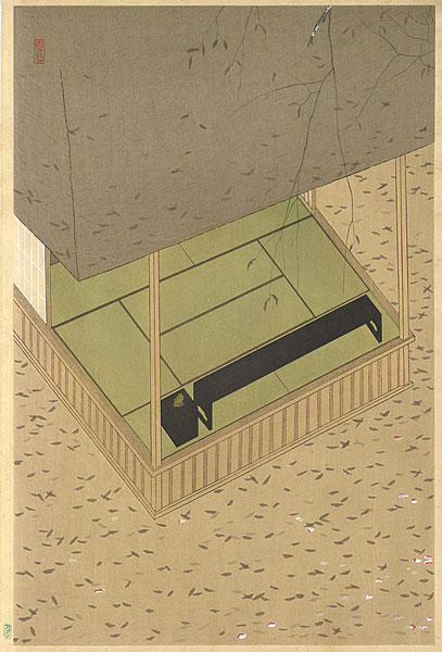 小村雪岱「落葉」