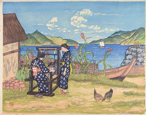 石崎重利「瀬戸初秋」