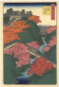 諸国名所百景　京都東福寺通天橋
