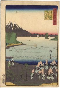 諸国名所百景　薩州枕崎海門ヶ嶽寿星踊