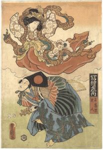 写絵七化ノ内　三番叟　天人