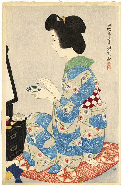 Ito Shinsui “Modern Beauties First Series / Rouge”