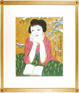 竹久夢二「南枝早春」