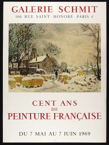 「海外展覧会『フランス絵画の百年』ポスター」