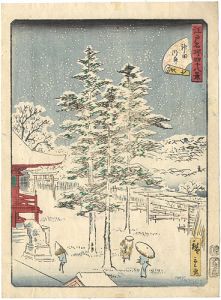 広重二代「江戸名所四十八景　七　神田明神」