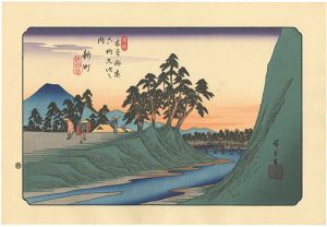 69 Stations of the Kiso Kaido / Shinmachi 【Reproduction】
