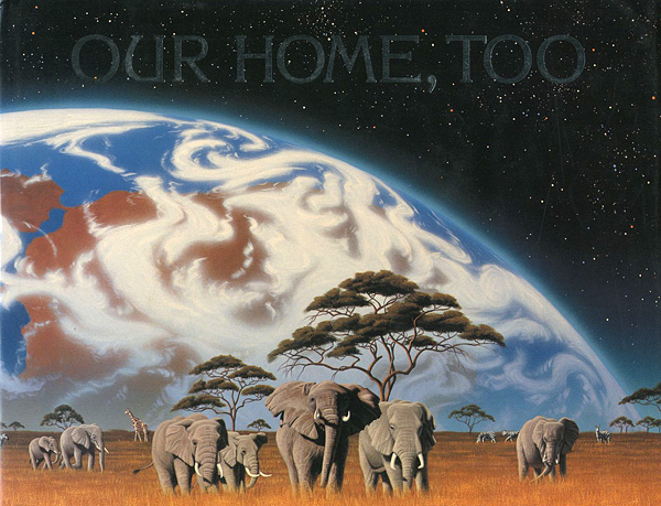 “OUR HOME,TOO：The Enviromental Visionary Art of Schim Schimmel” 