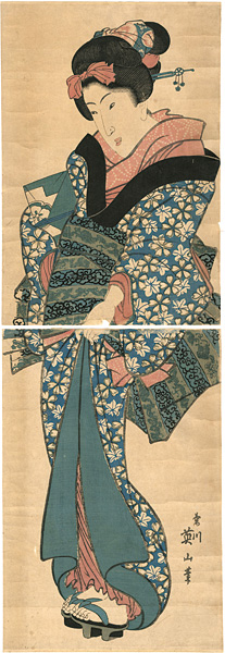英山「美人図（仮題）」
