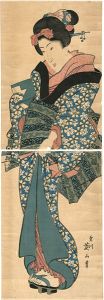 英山「美人図（仮題）」