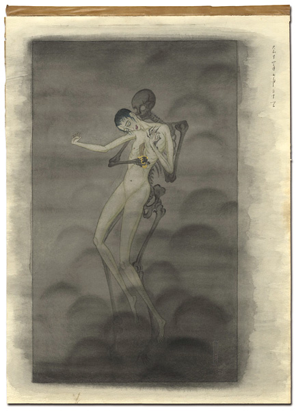 橘小夢「肉筆画」