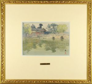 Yoshida Hiroshi / Painting : Beihai Park, Beijing
