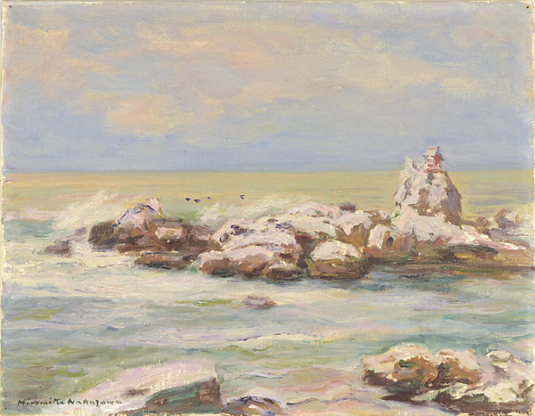 中澤弘光「自筆画　風景」