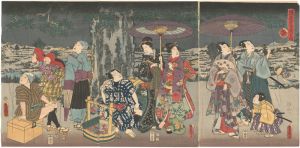 源氏十二ヶ月之内　水無月（6月）