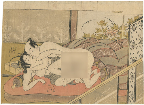 春信「春画」