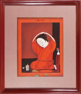 斎藤真一「瞽女」