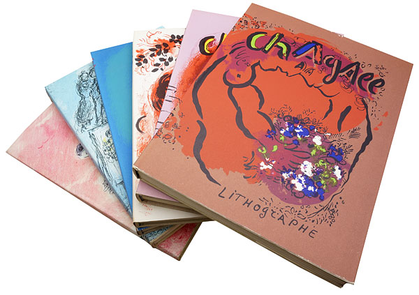 “CHAGALL LITHOGRAPHE Vol.1-6” フェルナン・ムルロ／シャルル・ソルリエ編
