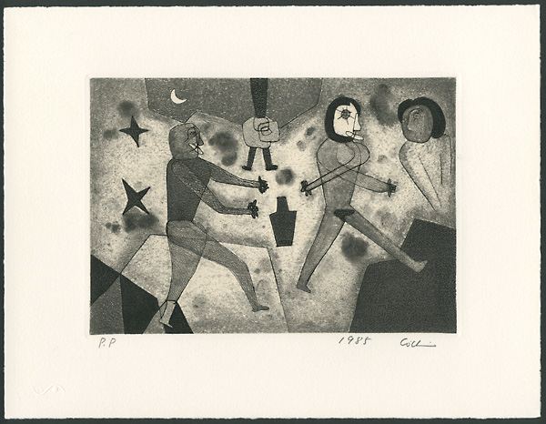Tanigawa Koichi “銅版画集『ガソリン・オペラ』より”