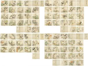 景年「景年花鳥画譜 全4冊」