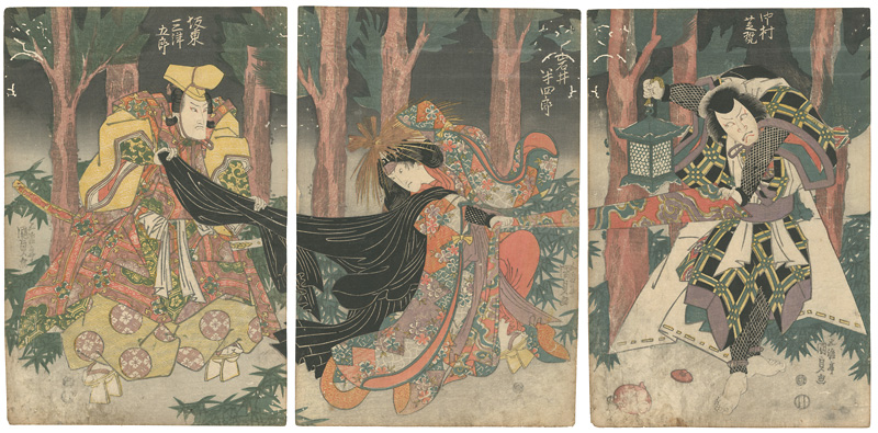 国貞初代「芝居絵」