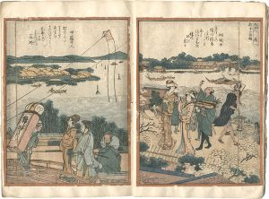 北斎「隅田川両岸一覧の内」