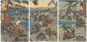 国政「川中嶋大合戦之図」