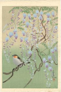 大野麥風「花鳥画」