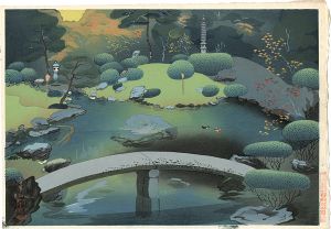 大野麥風「庭園（仮題）」