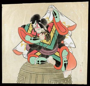 Torii Kiyotada / 自筆画 役者絵