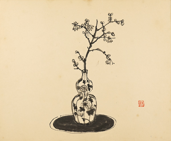 富本憲吉「蝋梅」