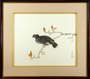 小杉放菴「花鳥画」