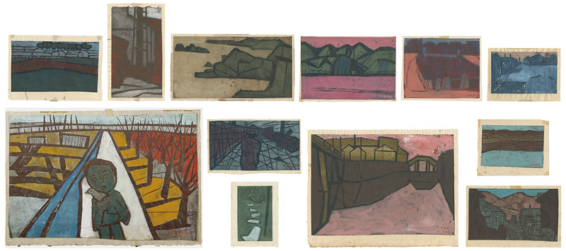 小野忠重「版画12図」