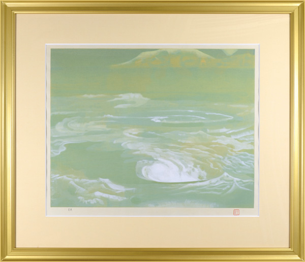 奥村土牛「鳴門」