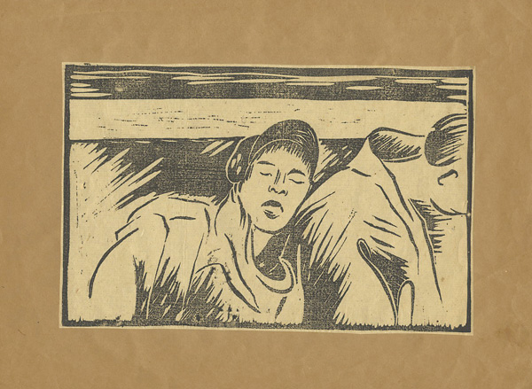 上田隆「夜汽車」