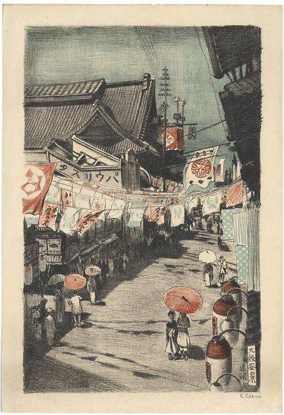 Oda Kazuma “Sight in Osaka / Dotonbori ”