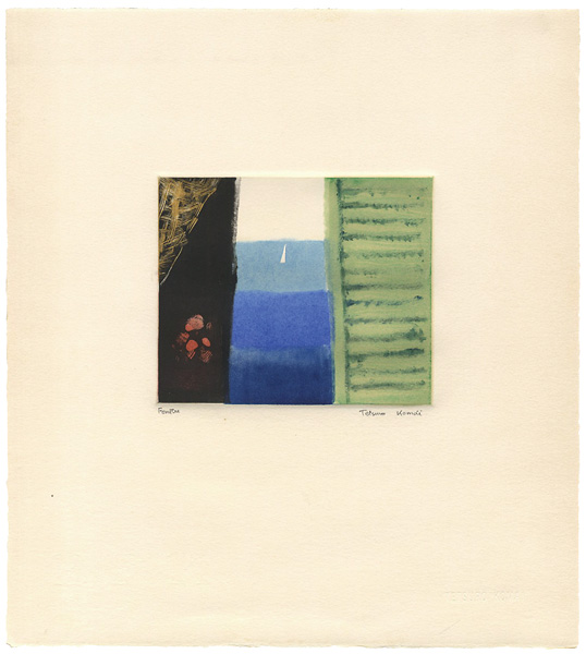 駒井哲郎「Fenetre」