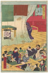 東京名所三十六戯撰　さる若町