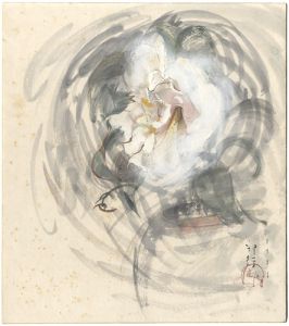 瀧澤邦行「自筆色紙」
