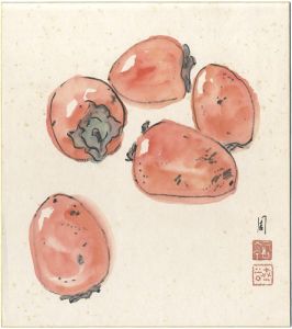 小山周次「自筆色紙」