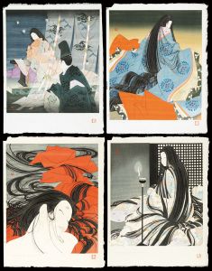 岡田嘉夫「源氏絵巻」