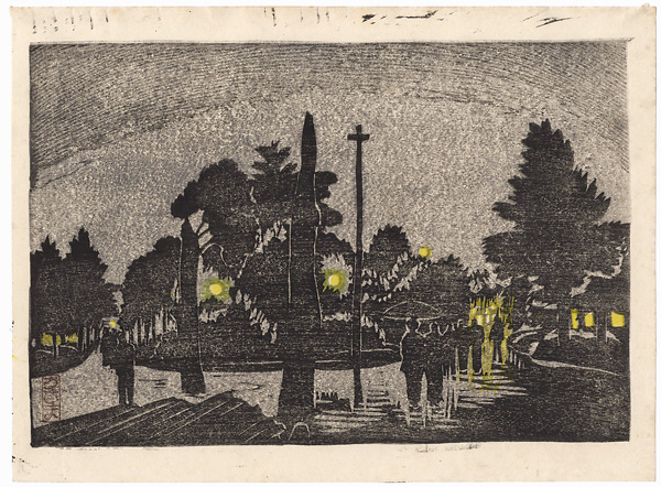 Oda Kazuma “Night at Asakusa”