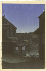 東海道風景選集　名古屋　堀川