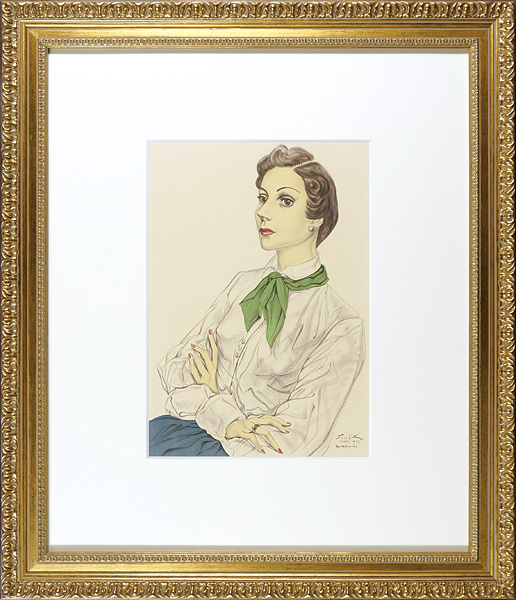 Fujita Tsuguharu (Leonard Foujita) “コンチータ・モンテス夫人像”
