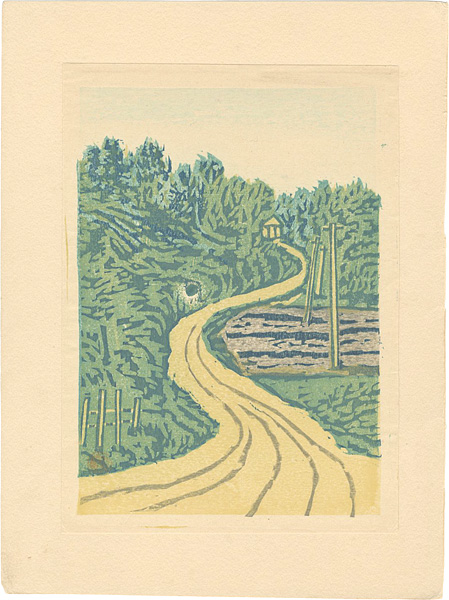 福島常作「風景」