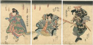 Kunisada I / Kabuki Actors Prints [芝居絵]