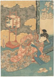 豊国三代「美人図」
