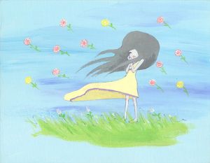 有井カヅキ「フライングペロペロフラワー」