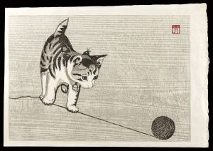 青山正治「猫（仮題）」
