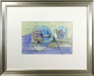 Nanbata Fumio / Colored Drawing : Poem of Autumn