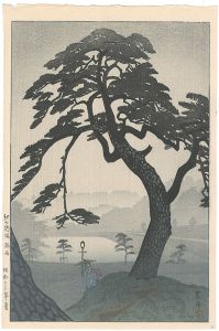 笠松紫浪「紀の国坂　梅雨」